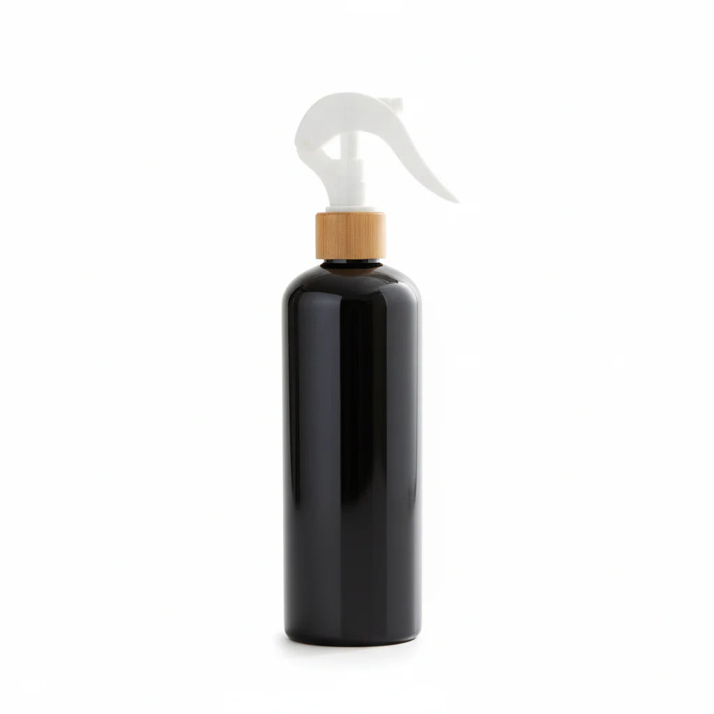 Black Spray Bottle – 500 ml Refillable Cleaner-2