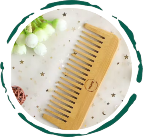 All-Natural Bamboo Hair Comb