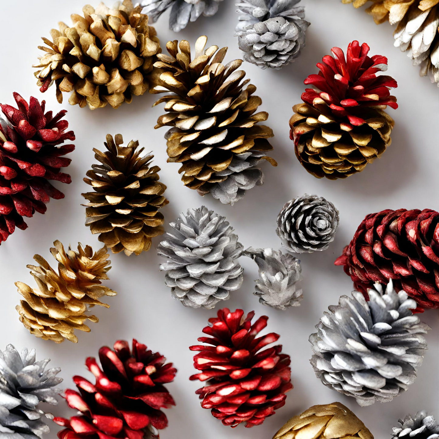 Natural Pine Cones for Home Decor and Crafts, Eco-Friendly, Perfect for DIY Projects and Winter Holidays | by Victory In Wellness