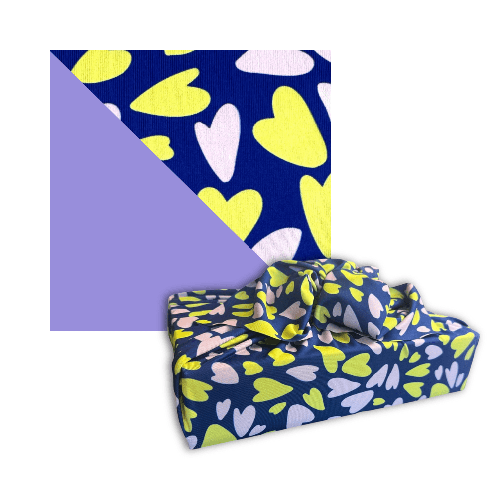 Assorted Set of 9 Reusable Cloth Furoshiki Gift Wrap | All Occasion Collection-1