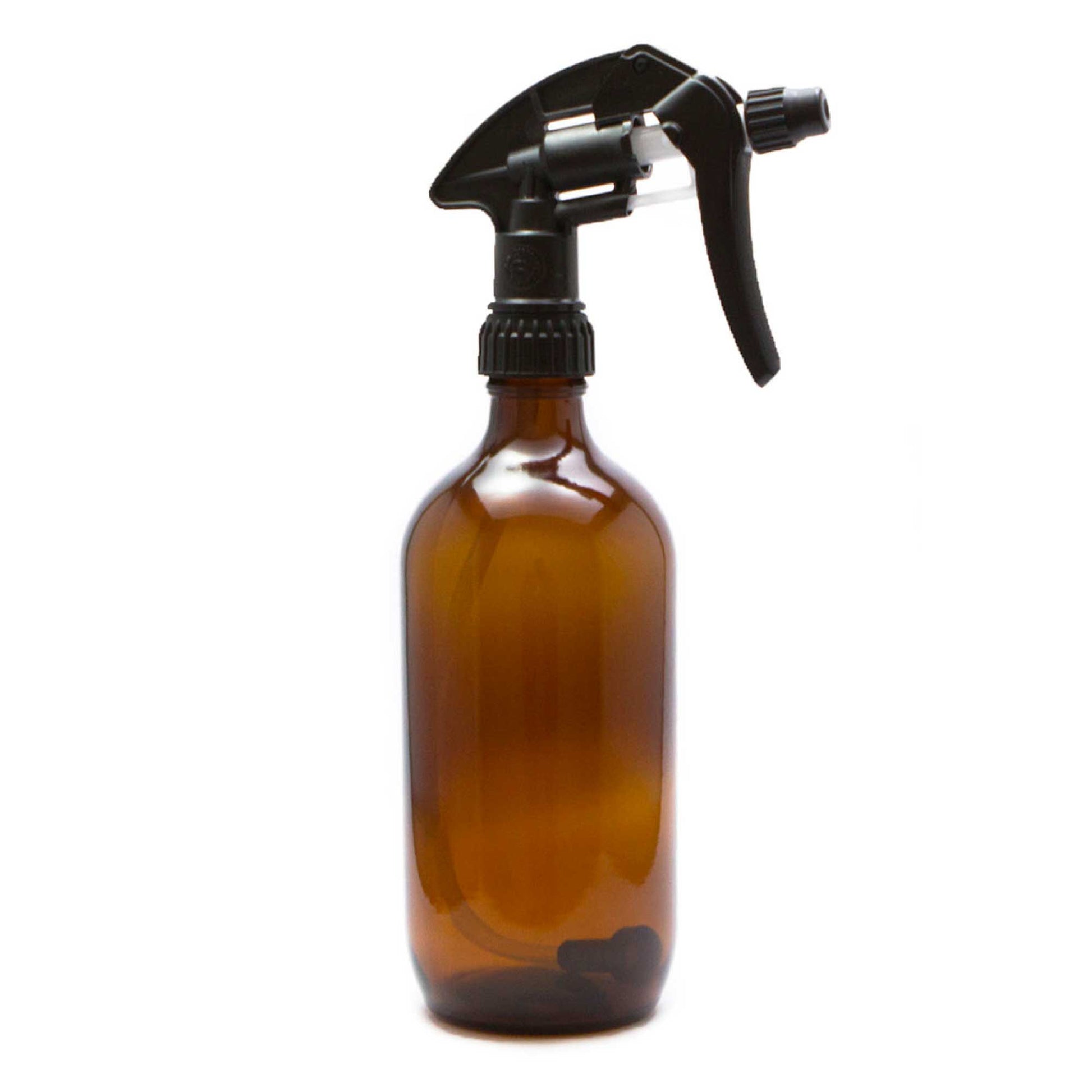 5x 500ml Amber Glass Spray Bottle + Trigger - Refillable Oil Dispenser-1