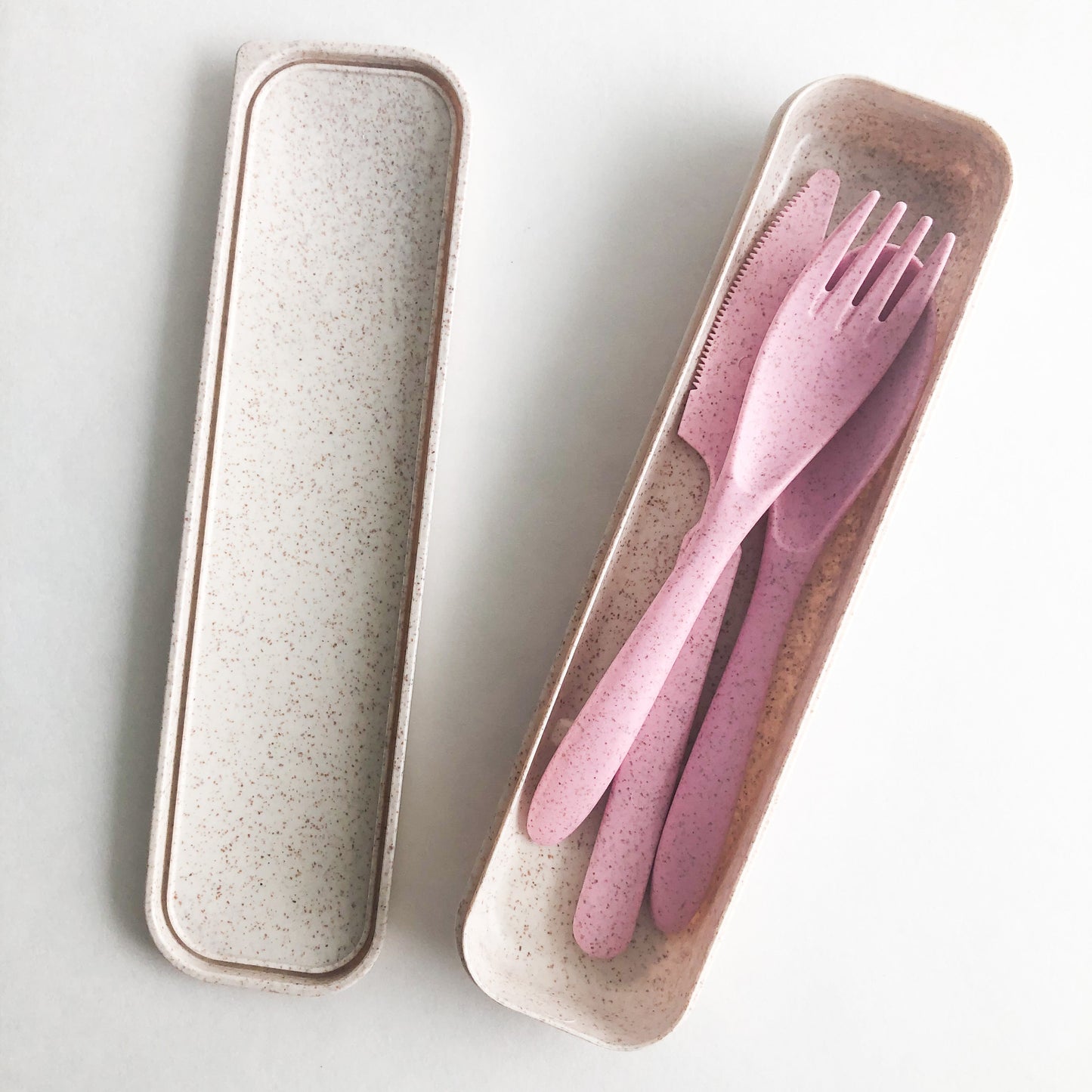 Reusable Wheat Straw Cutlery Set-3