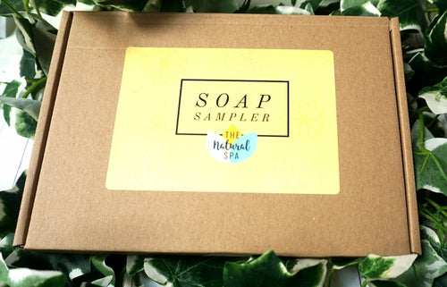 Soap Sampler Gift Set | 8 x 25g Mini Travel Soaps | Natural