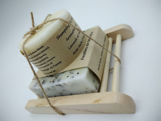 Bamboo Soap Dish - 1 piece