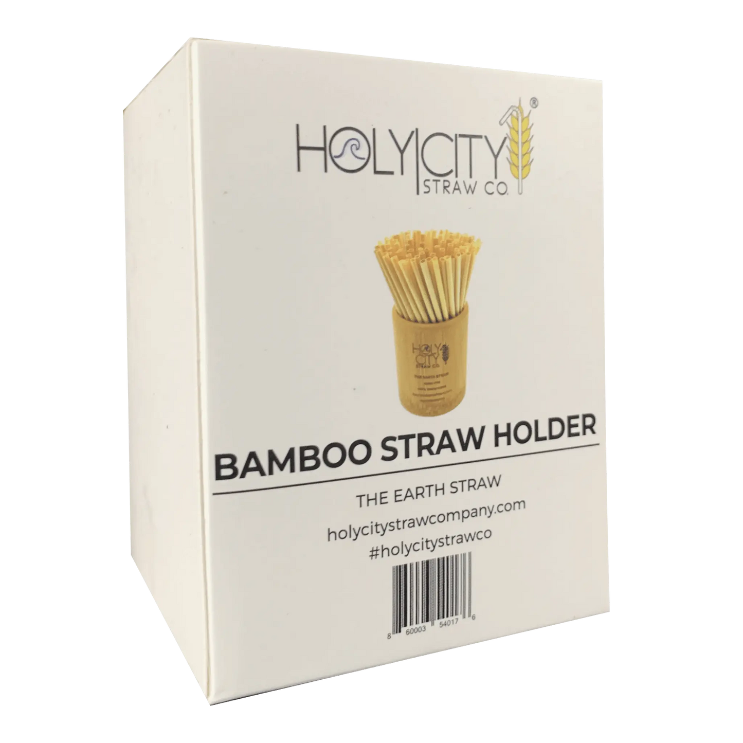 Bamboo Straw Holder