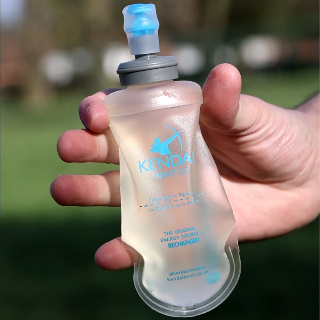 Refillable & Reusable Energy Gel Soft Flask 150ml - Upgraded Bite Valve for KMC NRG GEL-1