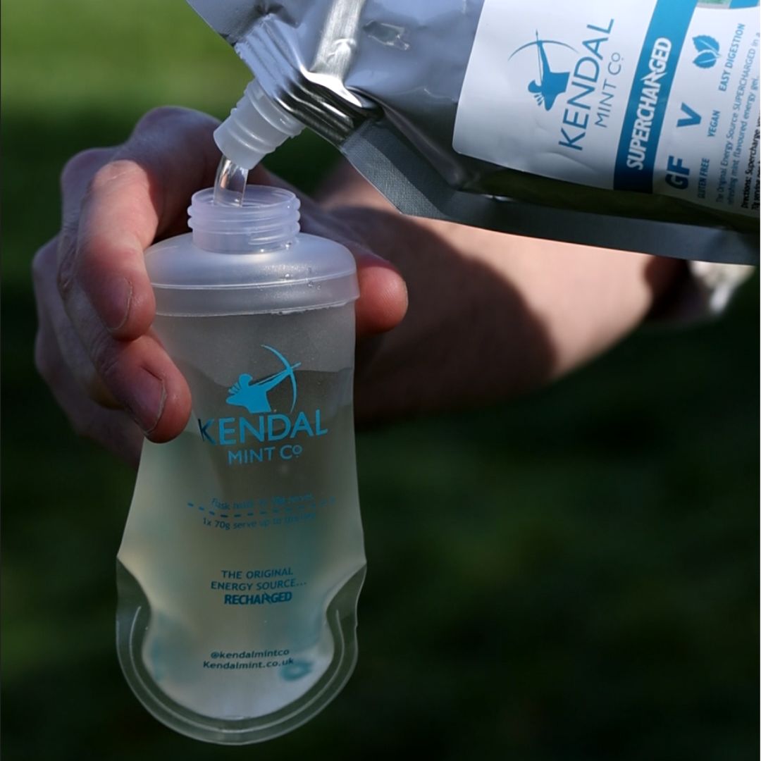 Refillable & Reusable Energy Gel Soft Flask 150ml - Upgraded Bite Valve for KMC NRG GEL-3