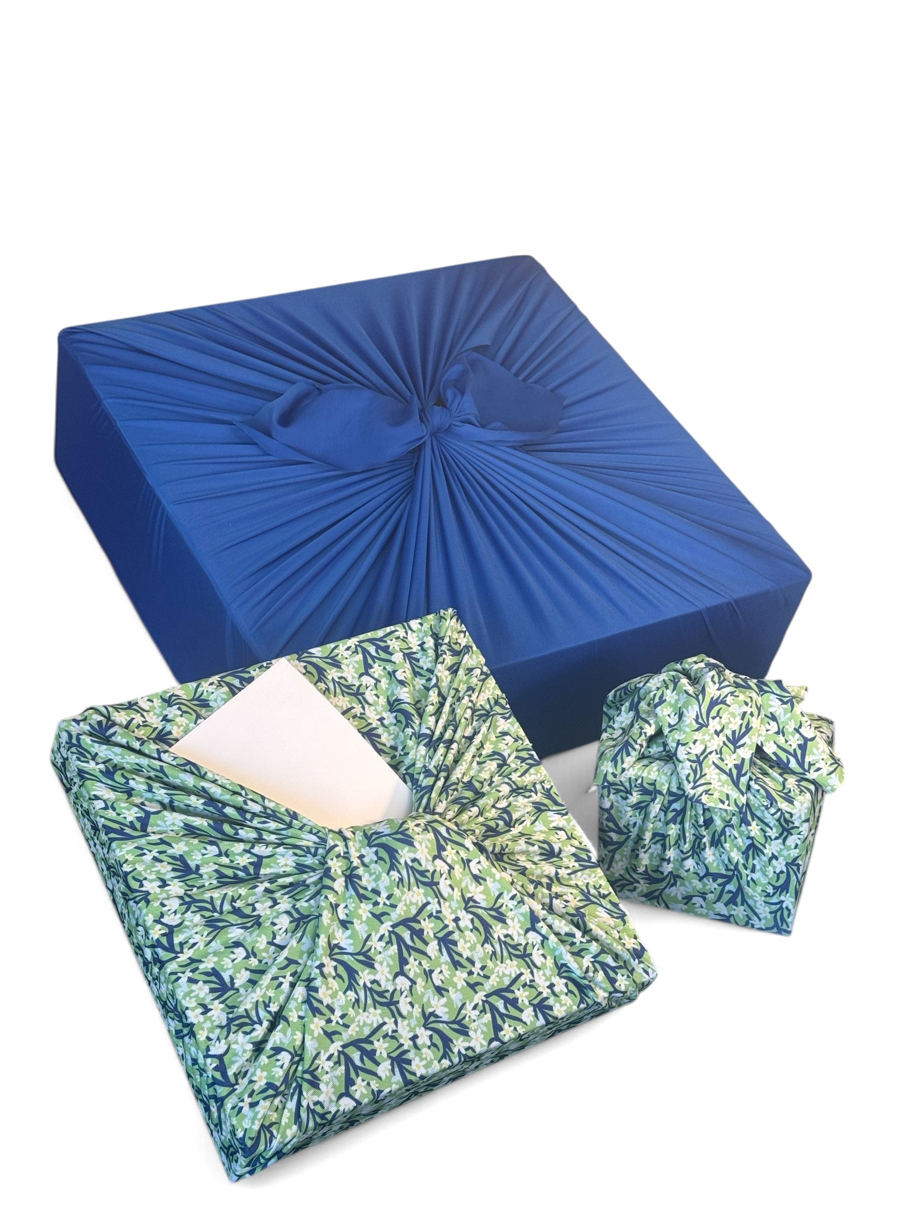 Large Reusable Cloth Furoshiki Gift Wrap | Spring Floral-2