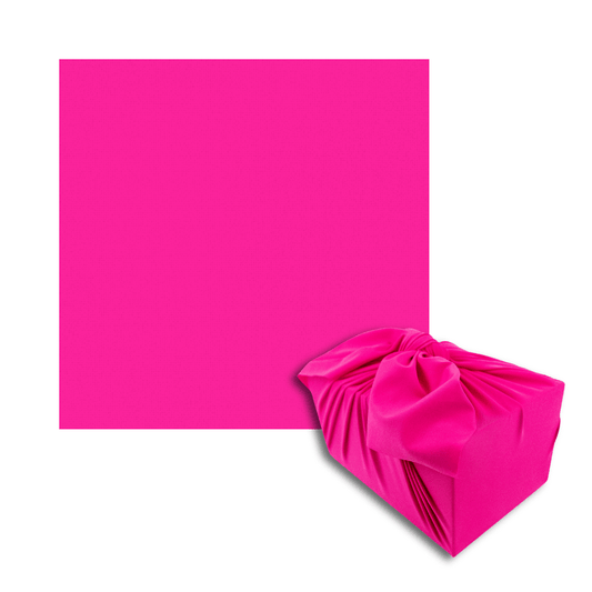 Large Reusable Cloth Furoshiki Gift Wrap | Hot Pink-0