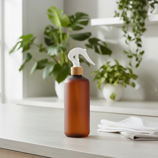 Amber Frost Spray Bottle – 500 ml Refillable Cleaner-0
