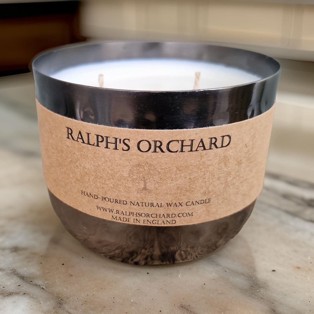 Unscented Natural Wax Candles